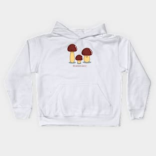 Mushroom Family Kids Hoodie